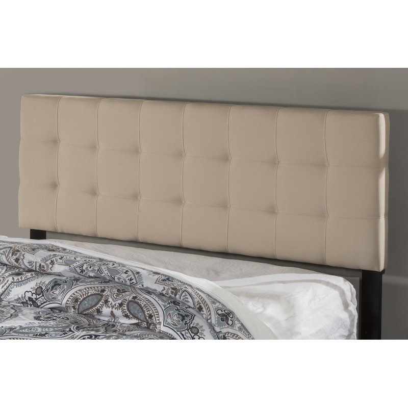 Brígida Upholstered Headboard, King, Glacier Gray