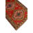 One-of-a-Kind 3'3" x 9'3" New Age Runner Wool Area Rug in Red