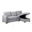 Canapé modulaire rembourré avec méridienne-1742809745