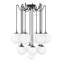 Spider Small Chandelier-Black Gunmetal-1655794843