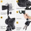 Ensemble d'éclairage professionnel pour boîte à lumière, lampe DEL continue de 60 W avec diffuseur pliable pour studio de table, photographie de petit produit, prise de vue vidéo, comprend 2 ensembles