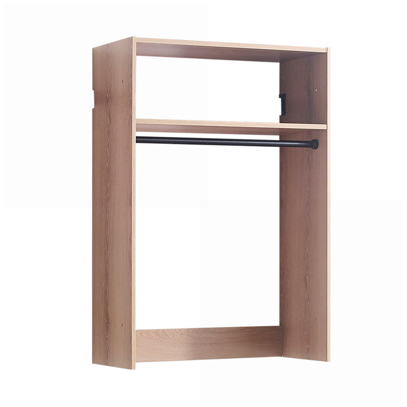 Closet Systèmes, placard modulaire mural en bois de chêne moderne Devi | Chêne | Bois