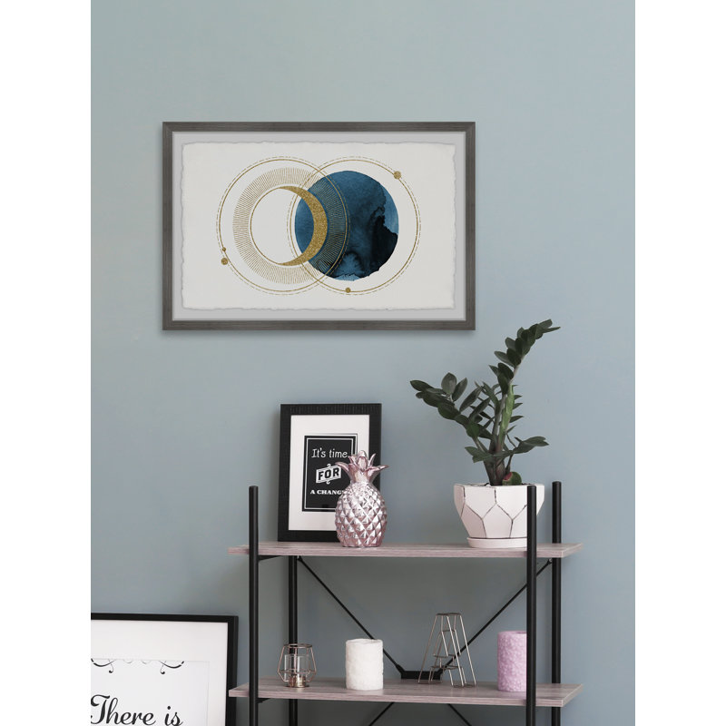 «Map Of The Universe» par Marmont Hill - reproduction de cadre photo, H 8 po x l 12 po x P 1,5 po