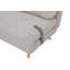 Nitalia 2 Seater Armless Sofa Bed
