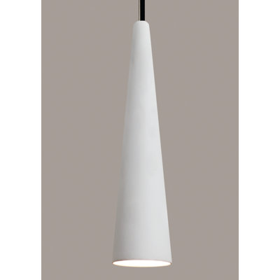 Luminaire suspendu conique à 1 lumière Kiaan