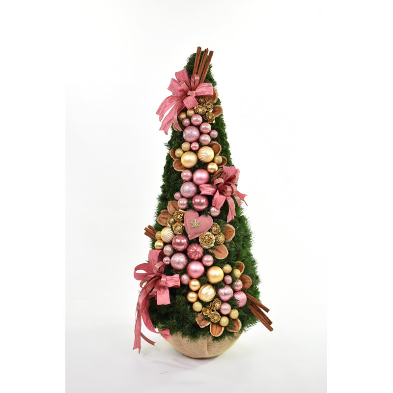 Artificial Pine Christmas Tree, 3.61ft H x 1.48ft W x 1.48ft D