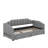 Twin XL To King Extendable Upholstered Daybed With Drawers And LED Light-348767121