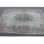 Tapis rétro beige Oushak parfait pour un grand salon ou un salon élégant