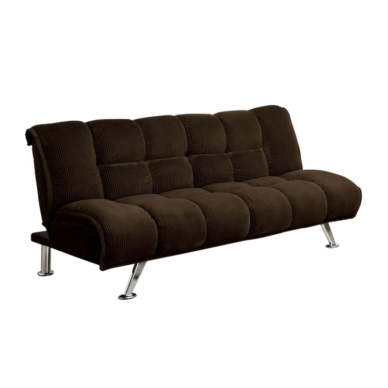 Canapé-lit Oberon, Polyester brun