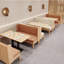 Banc rembourré en similicuir-100813397
