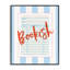 Bookic Library Card Encadré Giclée, design par Nadia Hassan-1463195320-1463195326