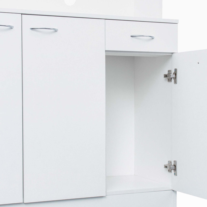 Armoire de chambre à coucher, Blanc