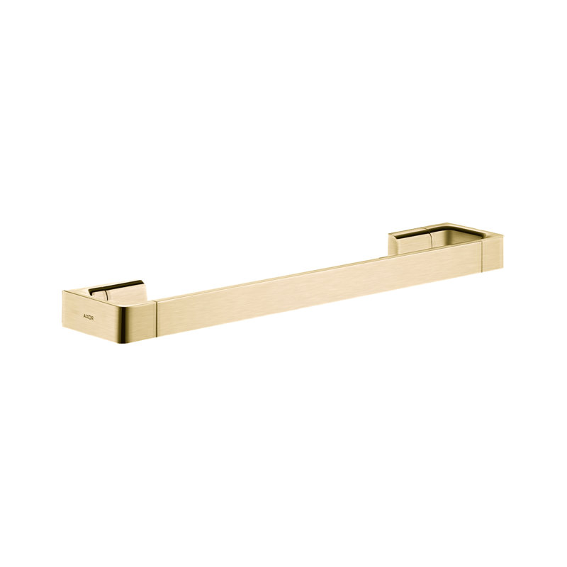 AXOR Universal Softsquare Shower Door Handle, Brushed Gold