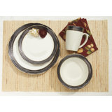 Cuisinart Jenna 16 Piece Dinnerware Set, Service for 4