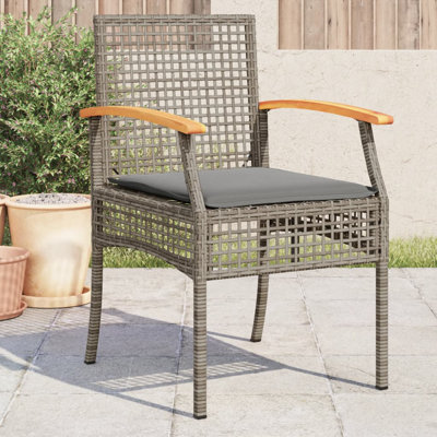 Chaises de patio avec coussins 2 pièces Lark Manor Lark Manor