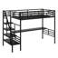 Metal Loft Bed Frame With Desk