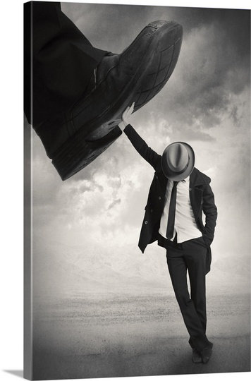 «Still debout», impression par Tommy Ingberg, H 24 po x l 16 po x P 1,5 po, Toile