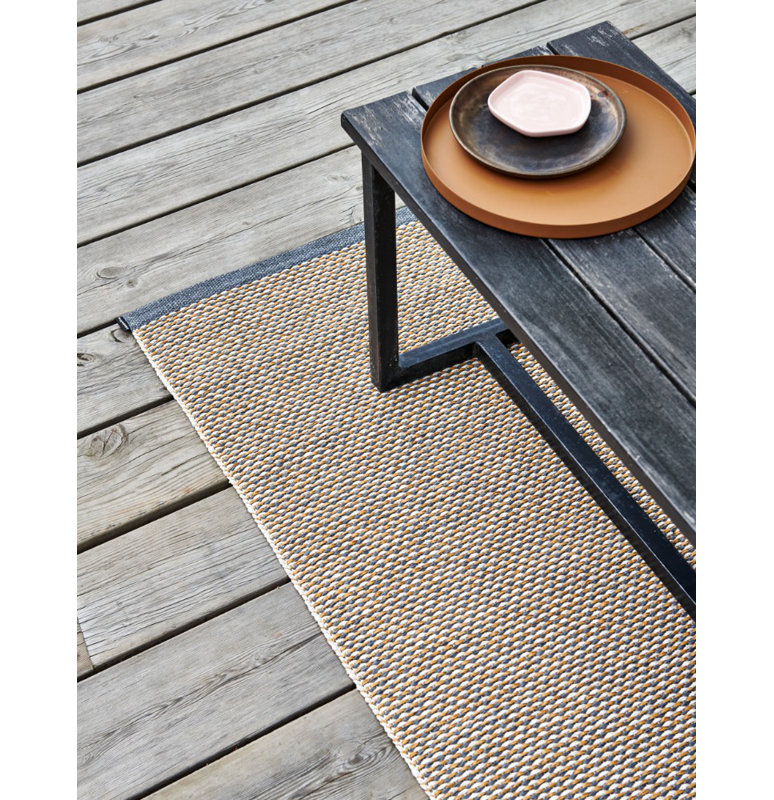 Effi Area Rug in Brown/Granit, Rectangle 2' x 4'