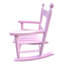 Chaise à bascule Pink's