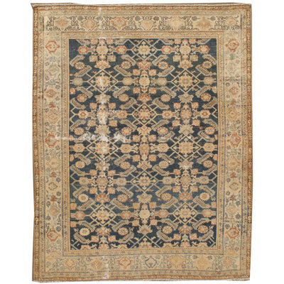 Antique One-of-a-Kind 4'4" X 5'5" Area Rug