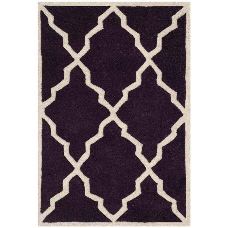 Carolene Hand Tufted Wool Geometric Rug
