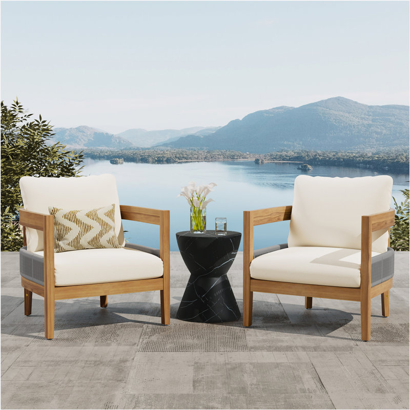 Ensemble de 2 fauteuils club Porto