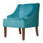 Fauteuil d'appoint incurvé Daryann-24098895