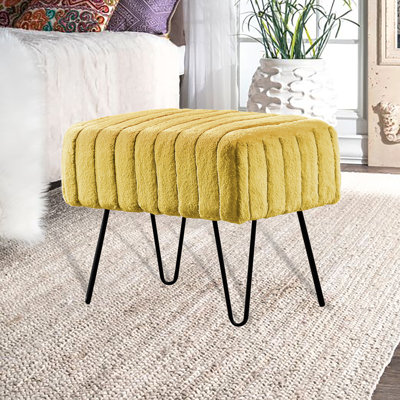 Defranco Upholstered Ottoman