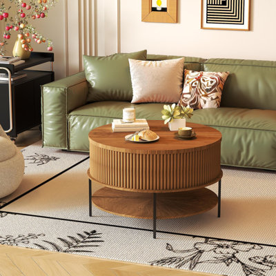 Table basse 31,5 pouces Farmhouse Brown