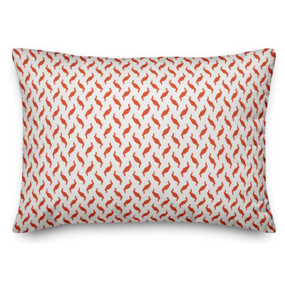 Coussin lombaire zig zag