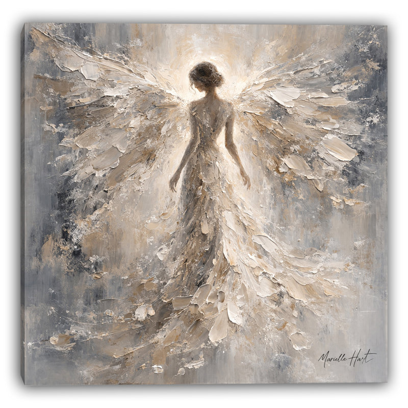 «Golden Garden», art mural sur toile tendue, L 40 po x H 40 po x P 1,5 po