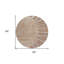 Tapis rond 8 po