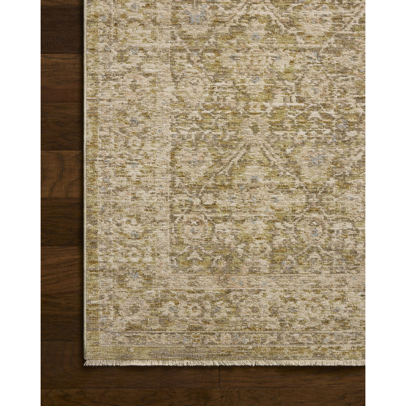 Tapis mousse / argile Loloi Elora, Mousse / argile 2 pi 0 po x 3 pi 0 po, Mousse / argile