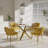 5 - Piece Round Glass Dining Set-1717058366-1717058337