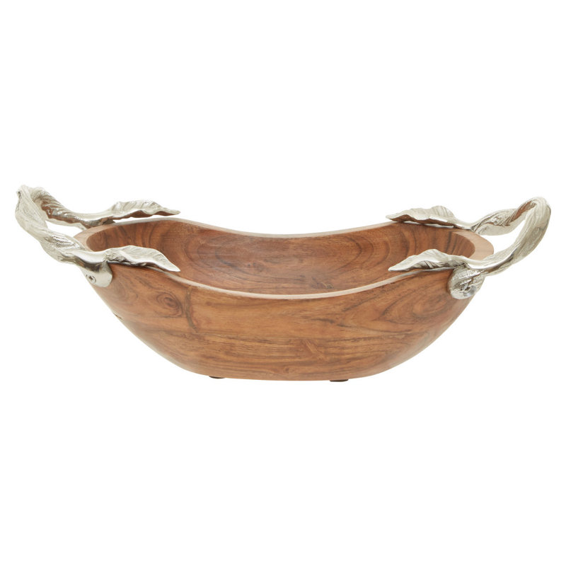 Alpen Home Cuscute Wood Serving Bowl