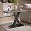 Console de 101,6 cm (40 po), table d'entrée étroite avec piètement géométrique-628884347-628884350-628884351