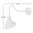 Finale Aluminum Wall Light