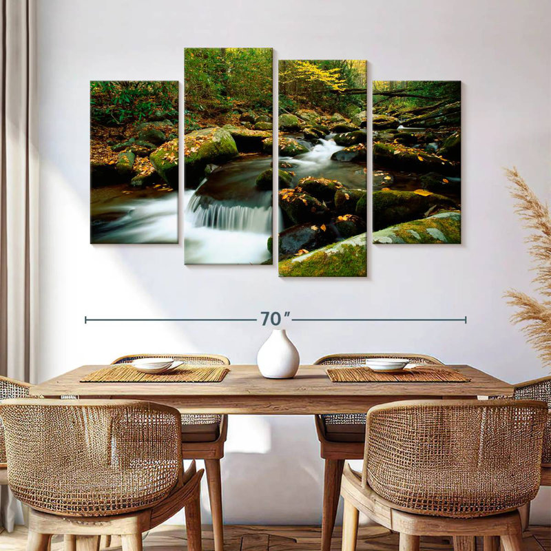 Alvord Mossy Forks River, 42" H x 68" W