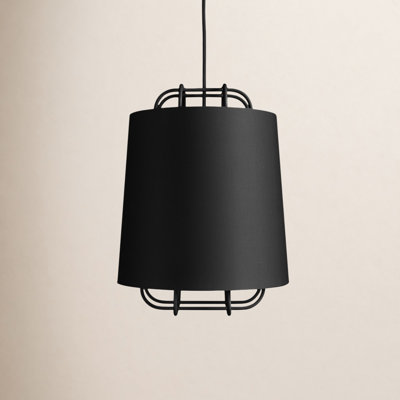 Perimeter Single Light Steel Dimmable Pendant