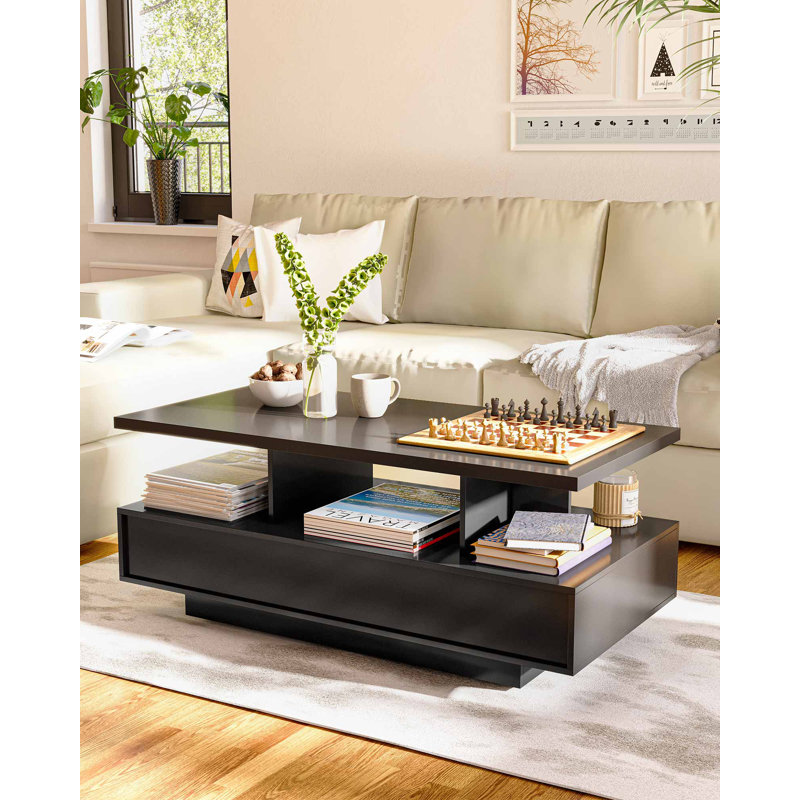 Modern LED Coffee Table with Remote & App Control