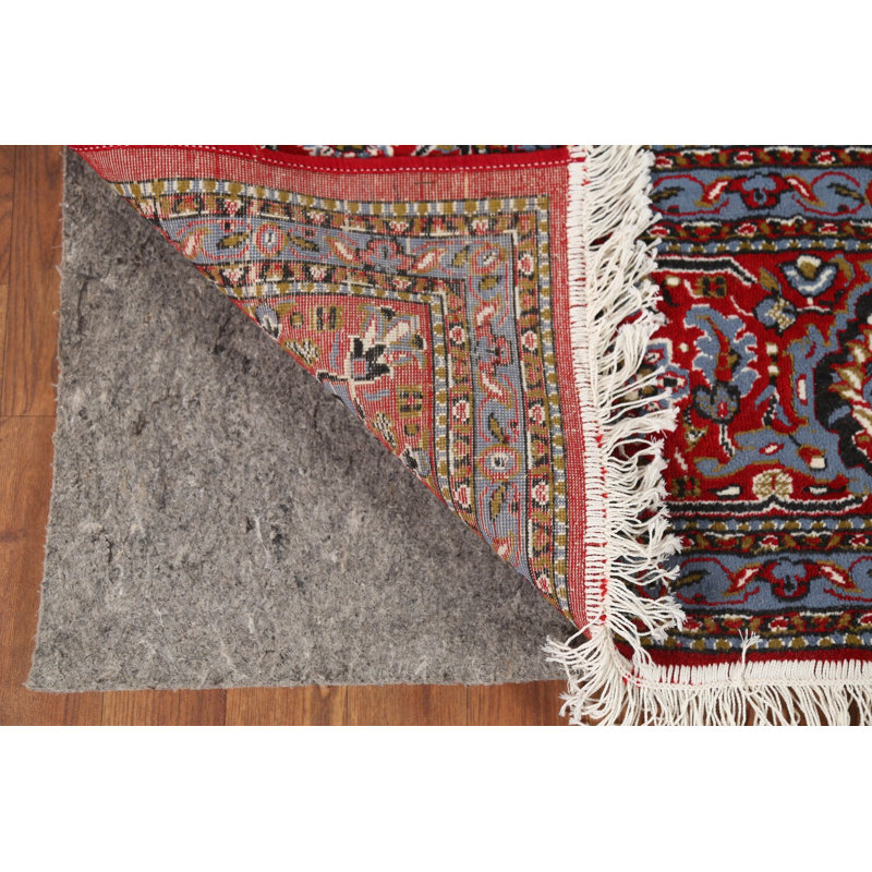 Tapis turc géométrique traditionnel rouge 6 x 10