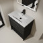 Meuble-lavabo de salle de bain avec lavabo en céramique-114704350-114704352