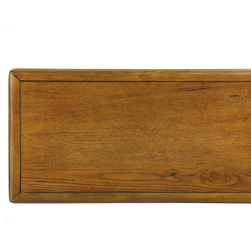 Table de bout en bois massif, table de bout rectangulaire étroite de 23,6 po avec tiroir, table de chevet rétro pour petits espaces, salon, chambre à coucher