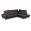 Alvoro Genuine Leather Corner Sofa with Electric Seat Extension & Adjustable Headrests-290766465-290766580
