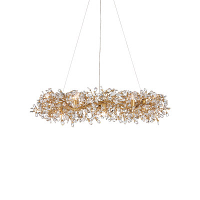 Crystal Bud LED Chandelier