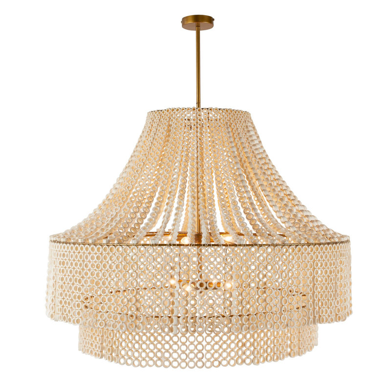 Hannie Large Chandelier, White