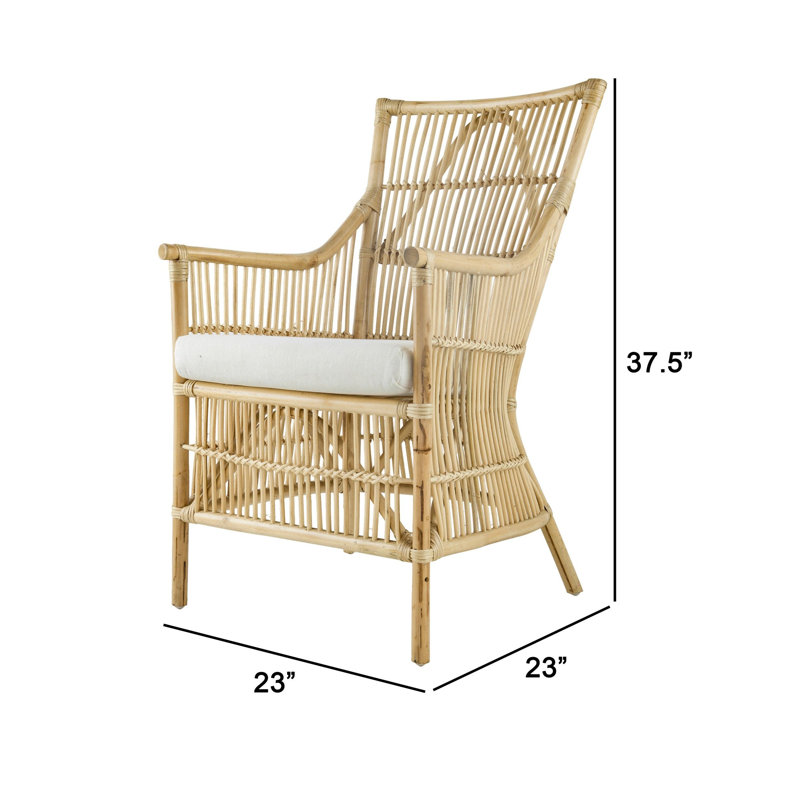 Mulliken 19.5'' H Fabric Upholstered Armchair
