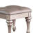 Platinum Upholestered Vanity Stool