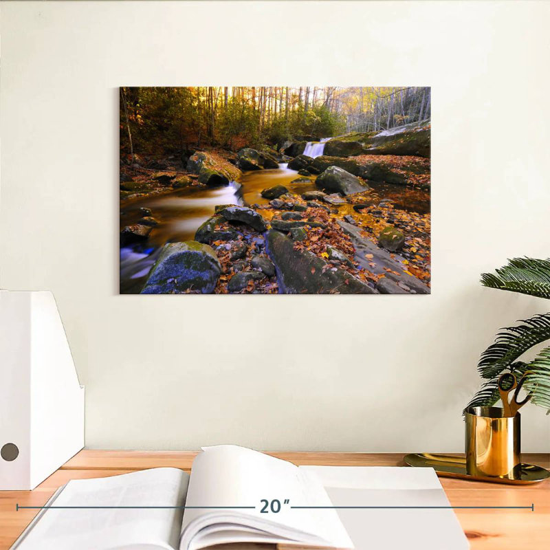 Alvord Autumn Stream, 8" H x 12" W
