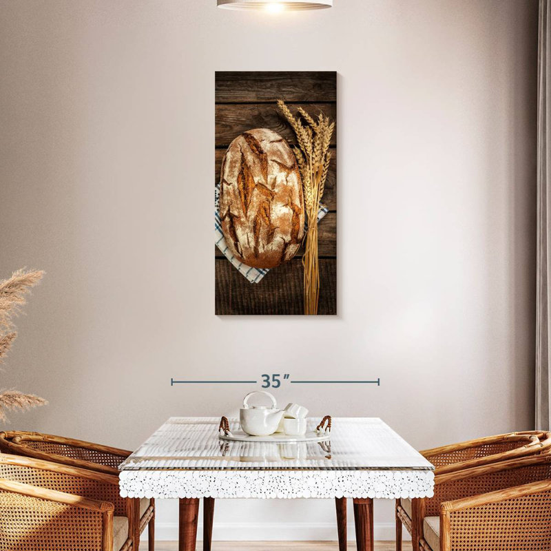 Bread, 42" H x 21" W